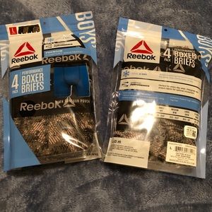 REEBOK PERFORMANCE BOXER BRIEFS